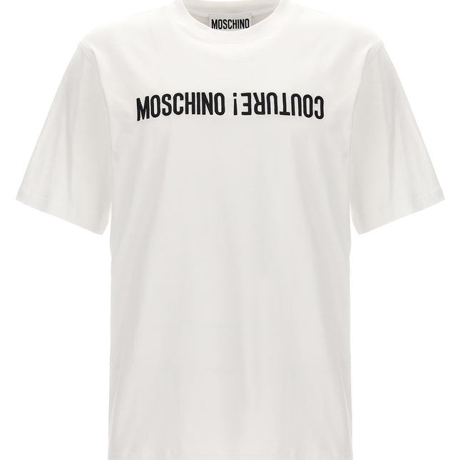 Moschino Bicolor Cotton T-Shirt