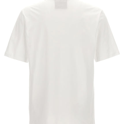 Moschino Bicolor Cotton T-Shirt