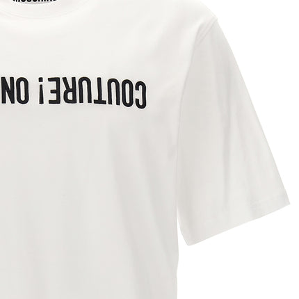 Moschino Bicolor Cotton T-Shirt