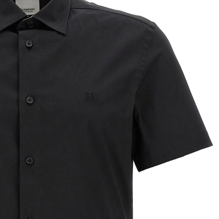 Burberry Black Cotton Blouse
