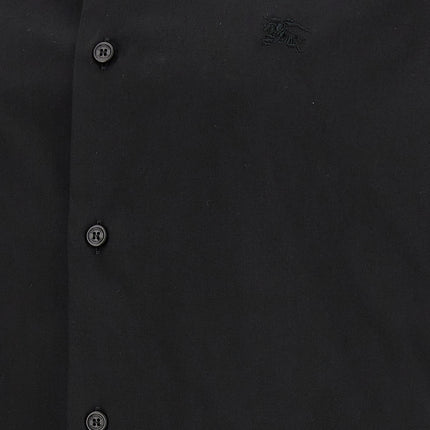 Burberry Black Cotton Blouse
