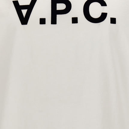 A.P.C. White Cotton T-Shirt