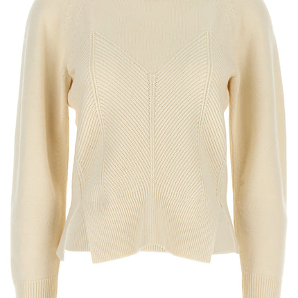 Alexander McQueen White Wool Cardigan
