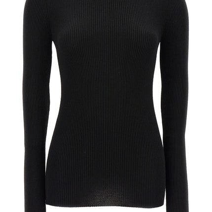Rick Owens Black Wool Cardigan