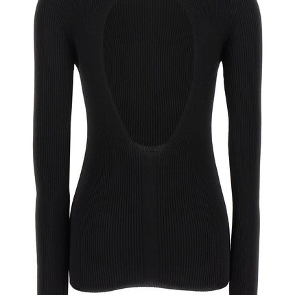 Rick Owens Black Wool Cardigan