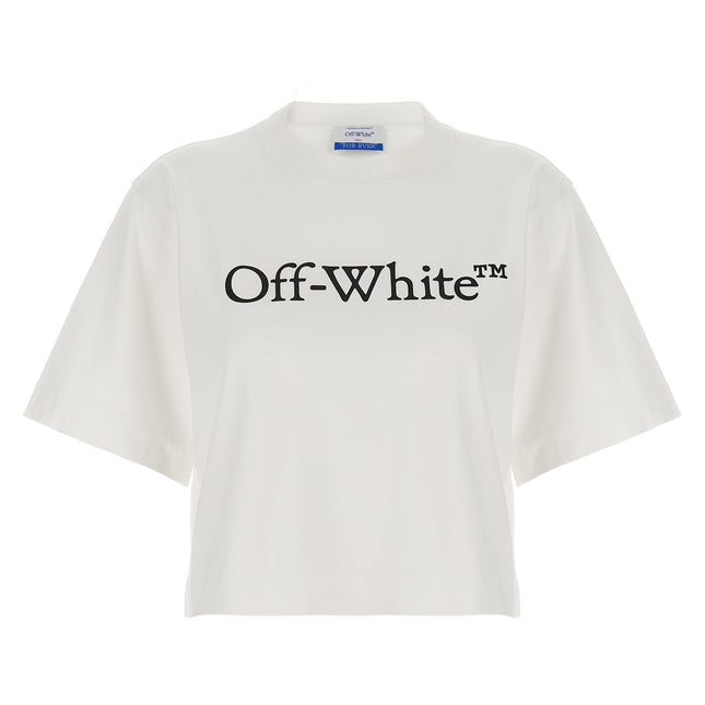Off-White White Cotton T-Shirt