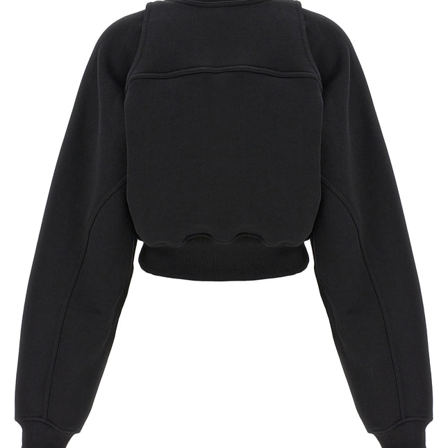 Off-White Bicolor Cotton Sweatshirt