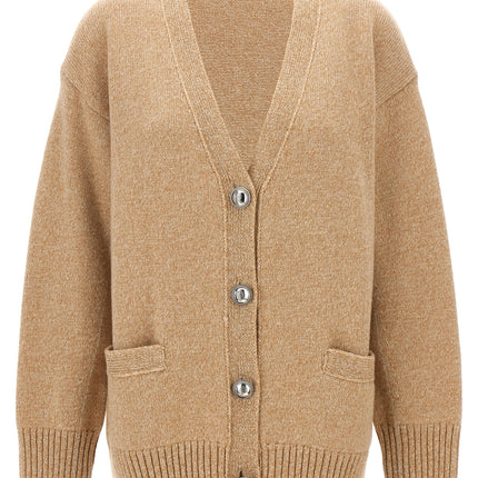 Paco Rabanne Beige Wool Cardigan