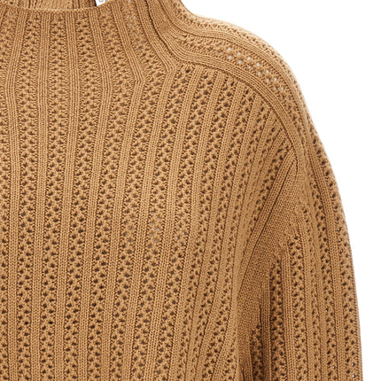 Max Mara Beige Wool Cardigan