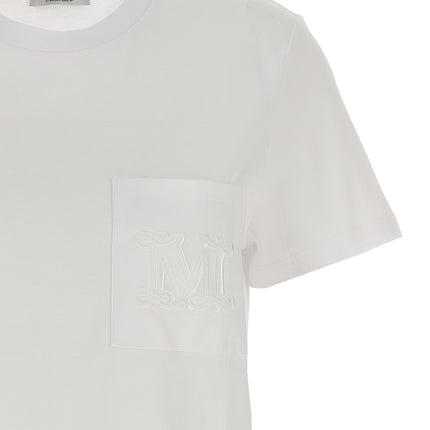 Max Mara White Cotton T-Shirt