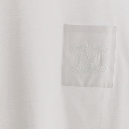 Max Mara White Cotton T-Shirt
