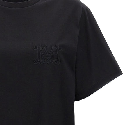 Max Mara Black Cotton T-Shirt