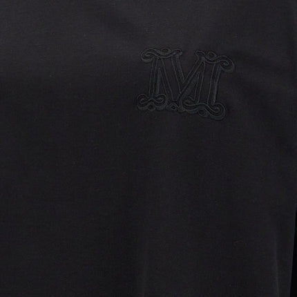 Max Mara Black Cotton T-Shirt