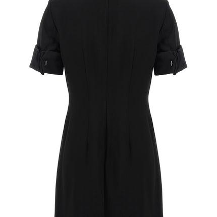 Sportmax Black Viscose Short Dress