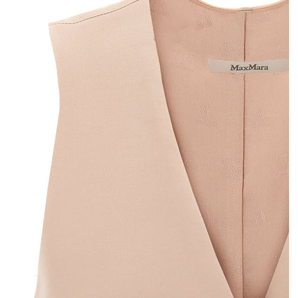 Max Mara Multicolor Acetate Sleeveless Jacket