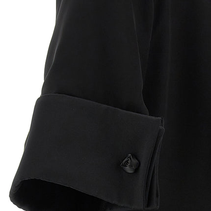 Sportmax Black Viscose Short Dress