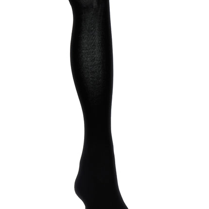 RENE CAOVILLA Black Leather Over The Knee