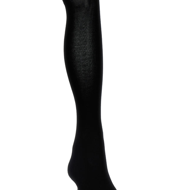 RENE CAOVILLA Black Leather Over The Knee