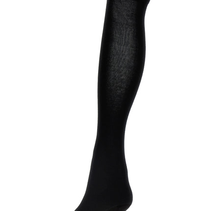 RENE CAOVILLA Black Leather Over The Knee