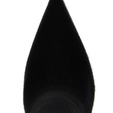 RENE CAOVILLA Black Leather Over The Knee