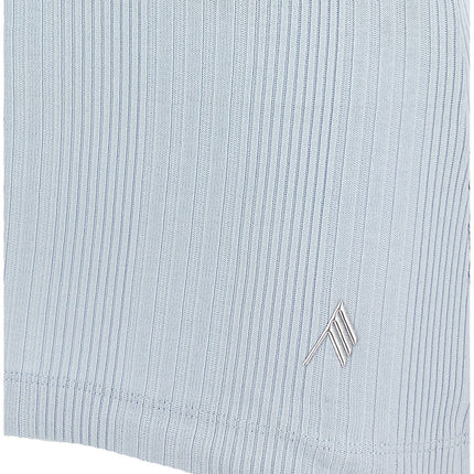 The Attico Blue Cotton Tank Tops