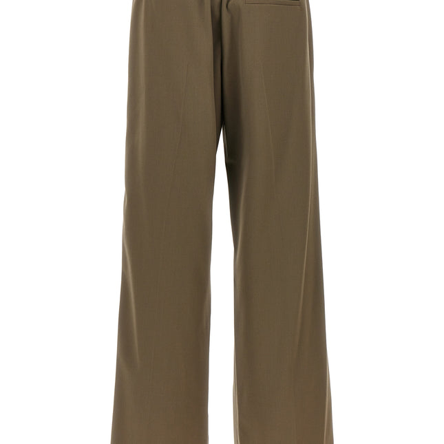 MM6 Maison Margiela Bicolor Polyester Casual Pants