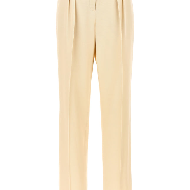 Tom Ford Beige Silk Dress Pants