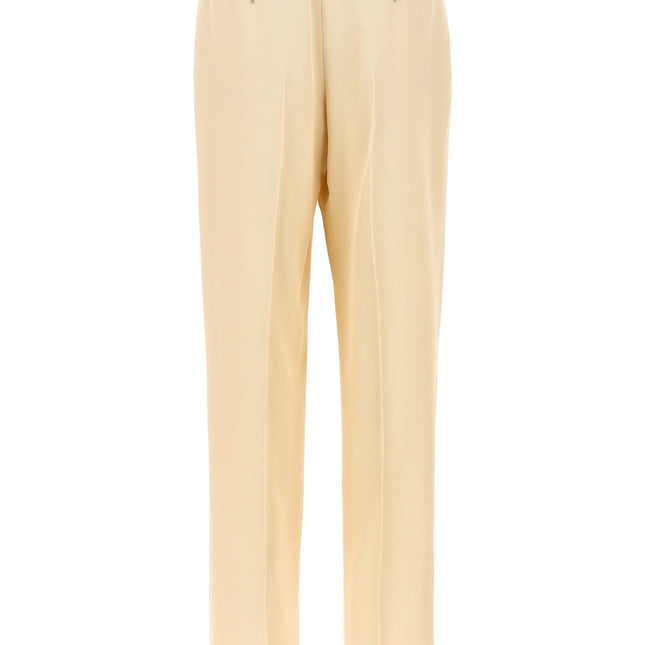 Tom Ford Beige Silk Dress Pants