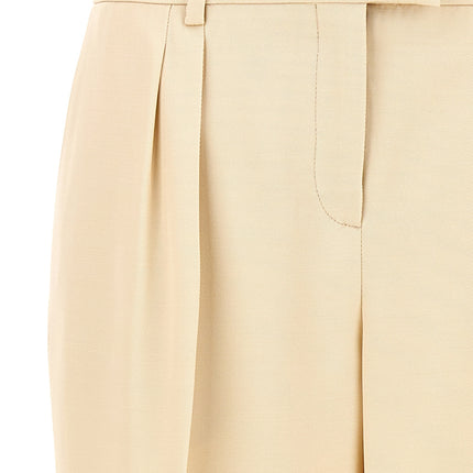 Tom Ford Beige Silk Dress Pants