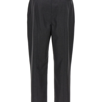 Alexander McQueen Gray Wool Dress Pants