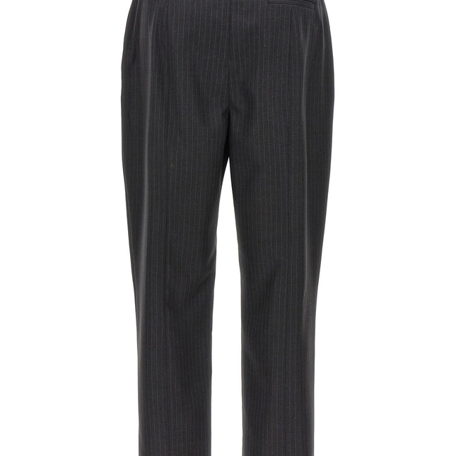 Alexander McQueen Gray Wool Dress Pants