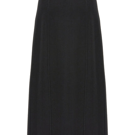 Ermanno Scervino Black Virgin Wool Mini Skirt