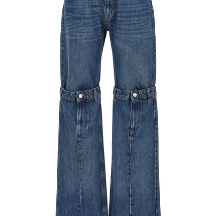 Coperni Blue Cotton Jeans Denim