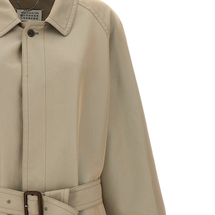Maison Margiela Beige Cotton Coat