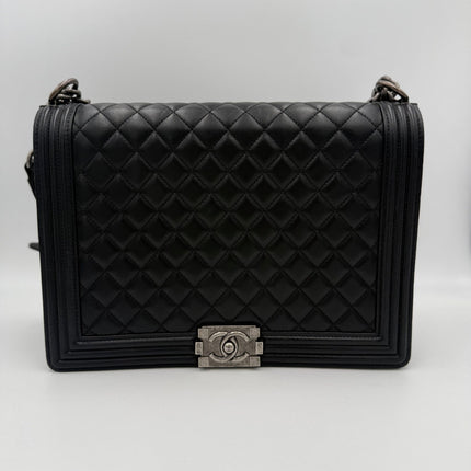 Chanel Bicolor Leather Handbag