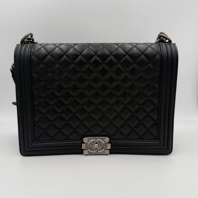 Chanel Bicolor Leather Handbag