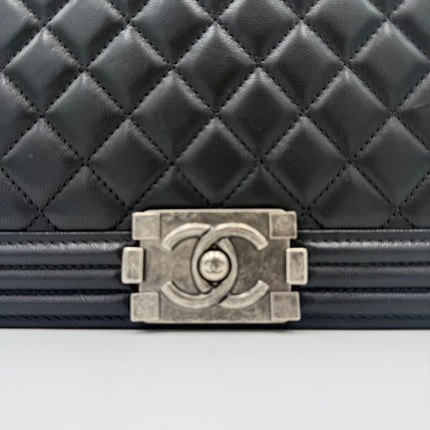 Chanel Bicolor Leather Handbag