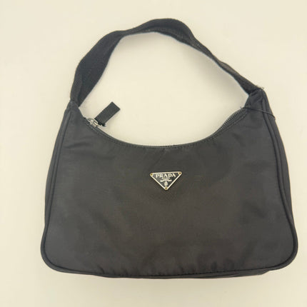 Prada Bicolor Nylon Handbag