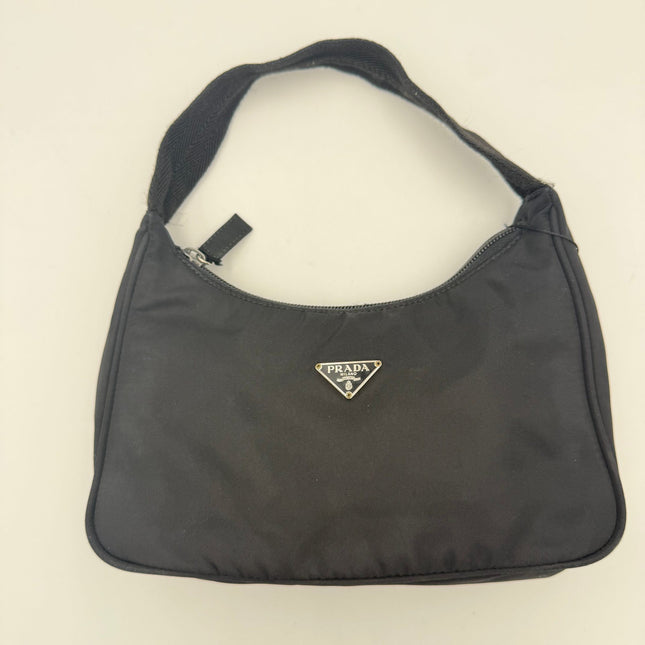 Prada Bicolor Nylon Handbag