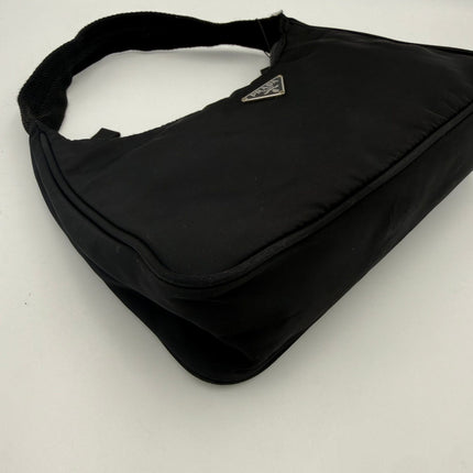 Prada Bicolor Nylon Handbag