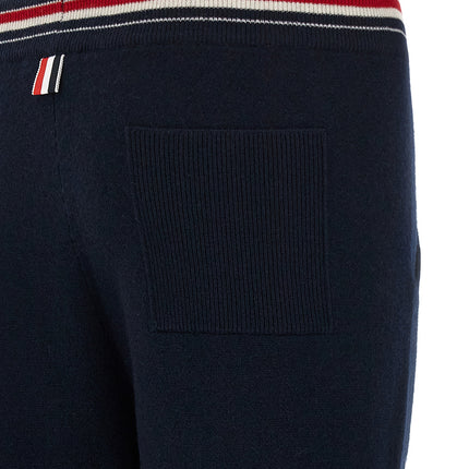 Thom Browne Blue Cashmere Joggers (Workout Pants)