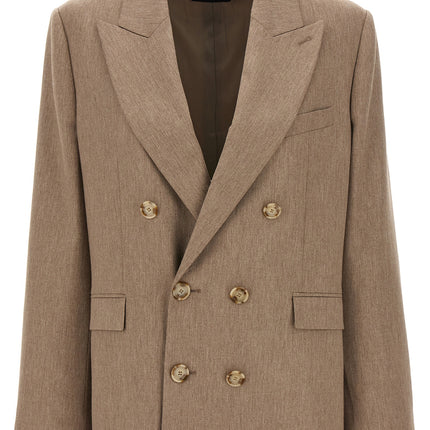 The Andamane Beige Viscose Blazer