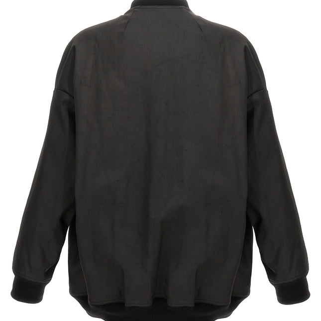 Rick Owens Black Cotton Bomber