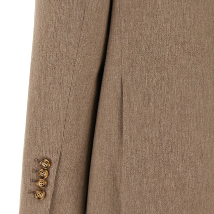 The Andamane Beige Viscose Blazer