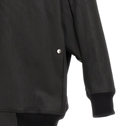 Rick Owens Black Cotton Bomber