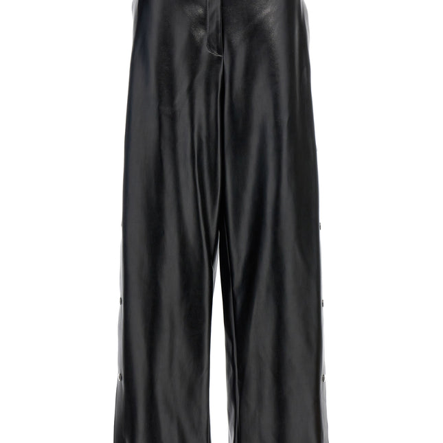 Stella McCartney Black Polyester Casual Pants