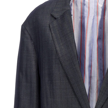 Etro Blue Wool Blazer