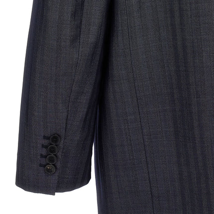 Etro Blue Wool Blazer