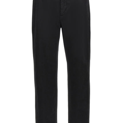 Department 5 Black Cotton Casual Pants