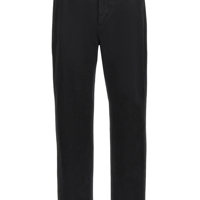 Department 5 Black Cotton Casual Pants